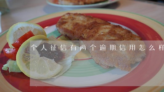 个人征信有两个逾期信用怎么样 个人征信有两个逾期信用怎么样