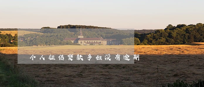 个人征信贷款多但没有逾期 个人征信贷款多但没有逾期