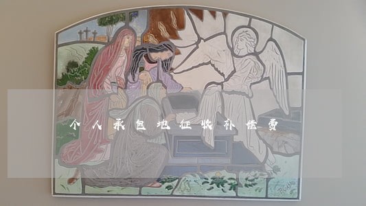 个人承包地征收补偿费 个人承包地征收补偿费