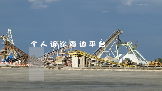 个人诉讼查询平台 个人诉讼查询平台