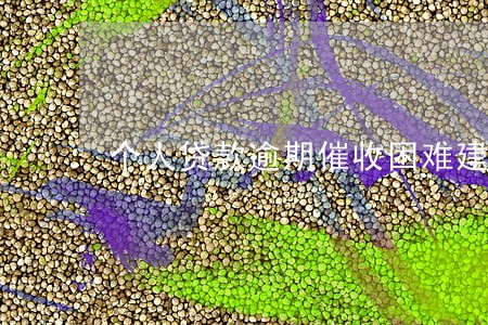 个人贷款逾期催收困难建议 个人贷款逾期催收困难建议