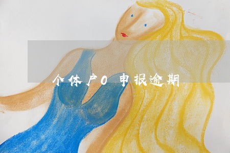 个体户0申报逾期 个体户0申报逾期