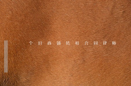 个旧商铺转租合同律师 个旧商铺转租合同律师