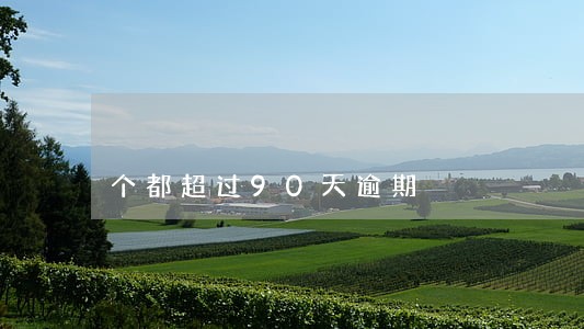 个都超过90天逾期