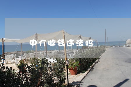 中介收钱违法吗 中介收钱违法吗