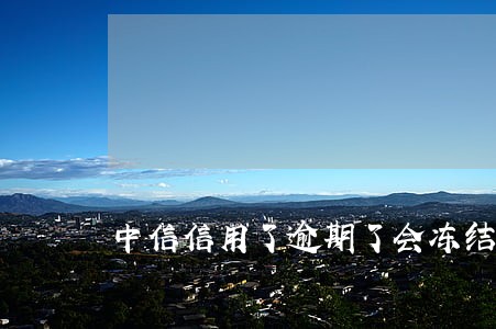 中信信用了逾期了会冻结资产吗 中信信用了逾期了会冻结资产吗
