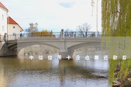 中信信用卡没逾期还款后降额 中信信用卡没逾期还款后降额