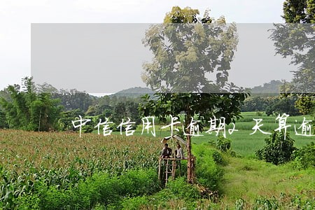 中信信用卡逾期2天算逾期吗 中信信用卡逾期2天算逾期吗