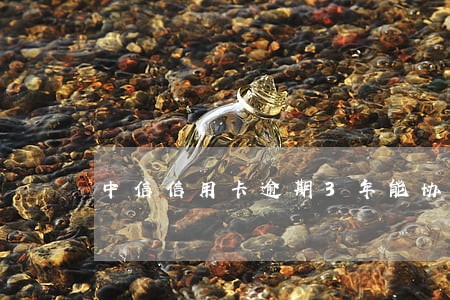 中信信用卡逾期3年能协商分期么 中信信用卡逾期3年能协商分期么