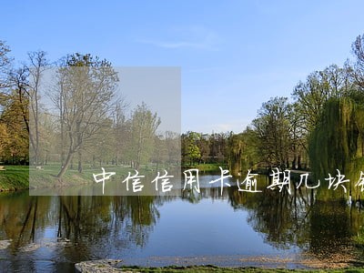 中信信用卡逾期几块钱 中信信用卡逾期几块钱