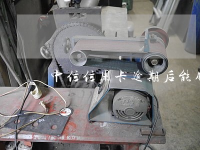 中信信用卡逾期后能刷吗 中信信用卡逾期后能刷吗