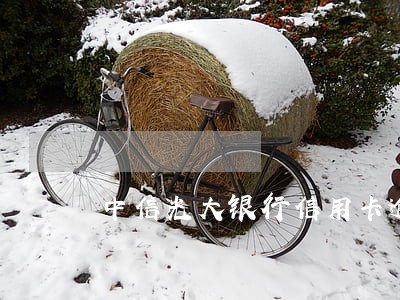 中信光大银行信用卡逾期