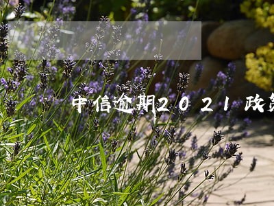 中信逾期2021政策 中信逾期2021政策