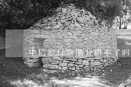 中信银行逾期分期不了吗 中信银行逾期分期不了吗