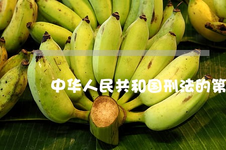 中华人民共和国刑法的第一条是什么 中华人民共和国刑法的第一条是什么