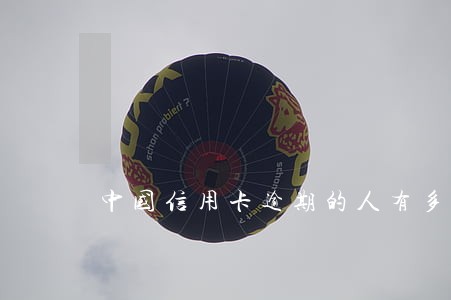 中国信用卡逾期的人有多少