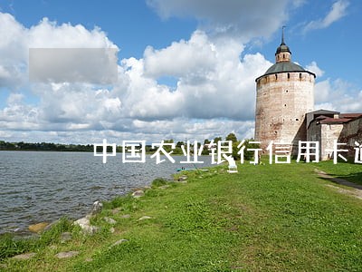 中国农业银行信用卡逾期两年 中国农业银行信用卡逾期两年