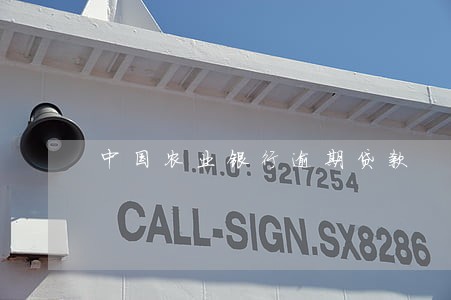 中国农业银行逾期贷款 中国农业银行逾期贷款