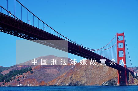 中国刑法涉嫌故意杀人 中国刑法涉嫌故意杀人