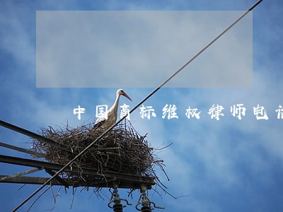 中国商标维权律师电话 中国商标维权律师电话