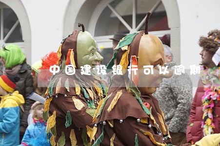 中国建设银行可以逾期 中国建设银行可以逾期