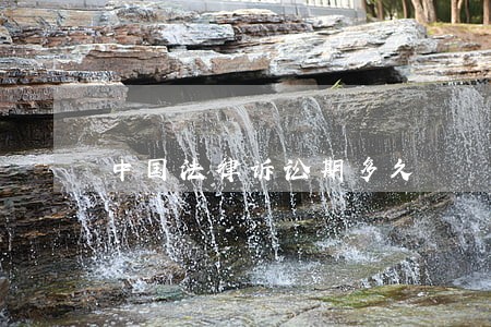 中国法律诉讼期多久