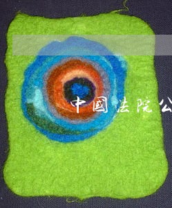 中国法院公开