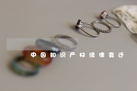 中国知识产权法律变迁 中国知识产权法律变迁
