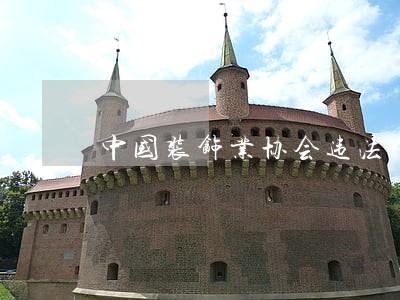 中国装饰业协会违法 中国装饰业协会违法