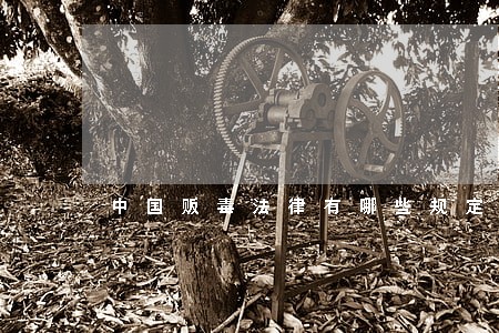 中国贩毒法律有哪些规定 中国贩毒法律有哪些规定