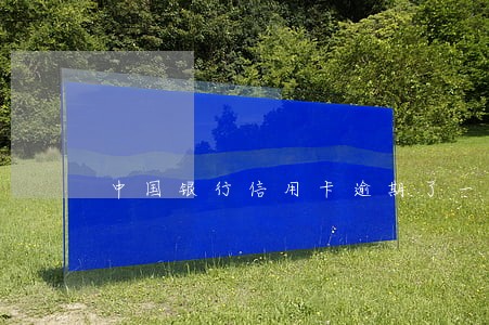 中国银行信用卡逾期了一个月 中国银行信用卡逾期了一个月