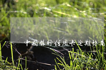 中国银行信用卡逾期协商如何联系 中国银行信用卡逾期协商如何联系