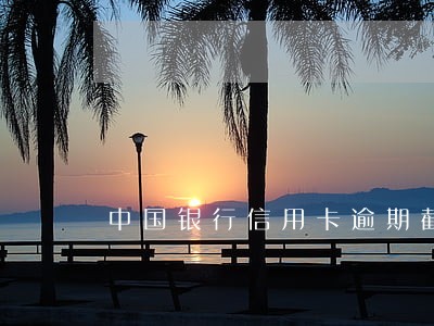 中国银行信用卡逾期截图