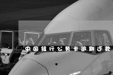 中国银行公务卡逾期还款 中国银行公务卡逾期还款