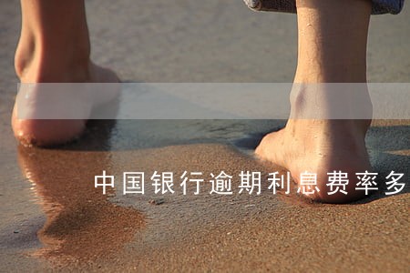 中国银行逾期利息费率多少