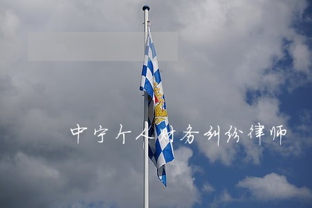 中宁个人财务纠纷律师 中宁个人财务纠纷律师