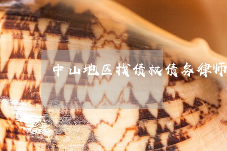 中山地区找债权债务律师出庭收费 中山地区找债权债务律师出庭收费