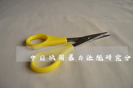 中日校园暴力法规研究分析 中日校园暴力法规研究分析