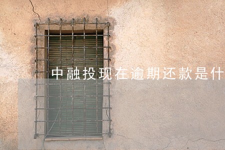 中融投现在逾期还款是什么情况 中融投现在逾期还款是什么情况