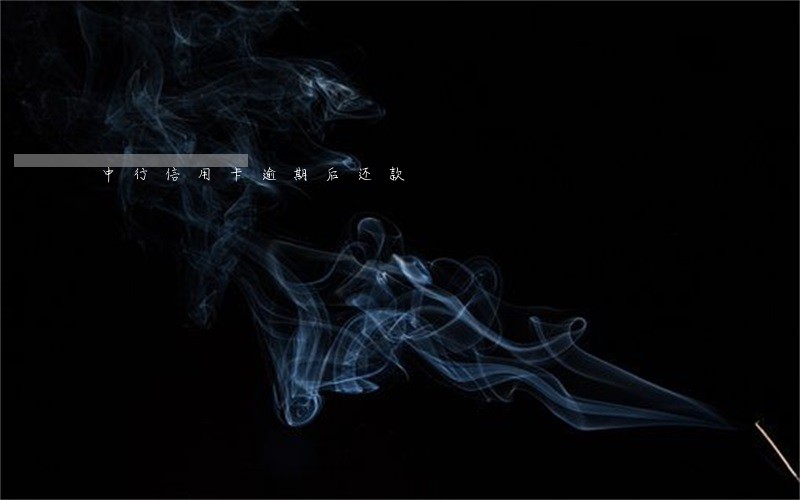 中行信用卡逾期后还款 中行信用卡逾期后还款