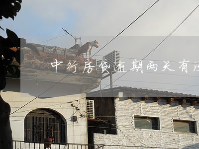 中行房贷逾期两天有没有信用记录
