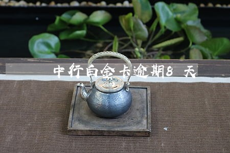 中行白金卡逾期8天 中行白金卡逾期8天