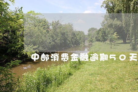 中邮消费金融逾期50天 中邮消费金融逾期50天