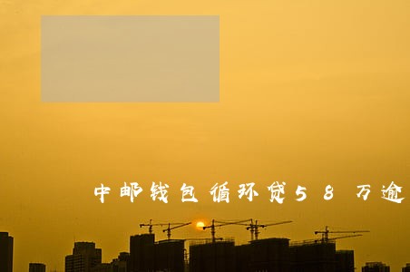 中邮钱包循环贷58万逾期 中邮钱包循环贷58万逾期