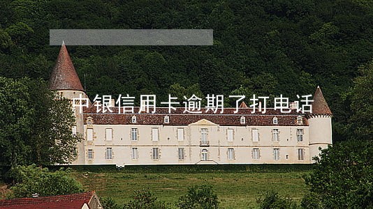 中银信用卡逾期了打电话 中银信用卡逾期了打电话