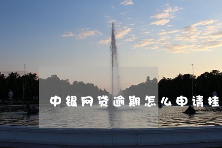 中银网贷逾期怎么申请挂账停息 中银网贷逾期怎么申请挂账停息