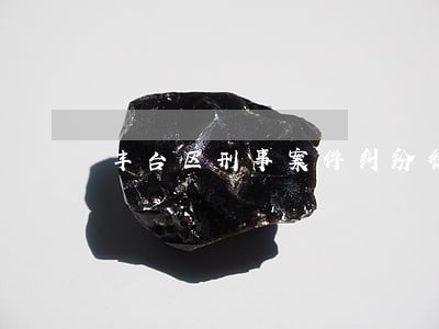 丰台区刑事案件纠纷律师网 丰台区刑事案件纠纷律师网