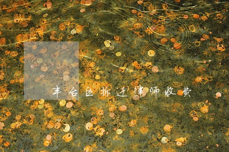 丰台区拆迁律师收费 丰台区拆迁律师收费