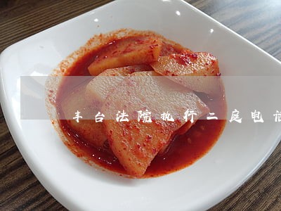 丰台法院执行二庭电话 丰台法院执行二庭电话