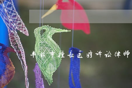 丰镇市擅长医疗诉讼律师 丰镇市擅长医疗诉讼律师